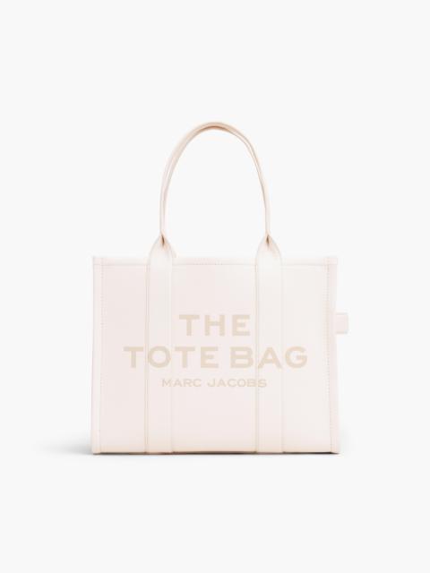 THE LEATHER LARGE TOTE BAG