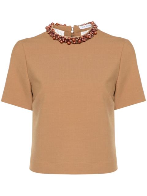 VIKTOR & ROLF bead-embellished top