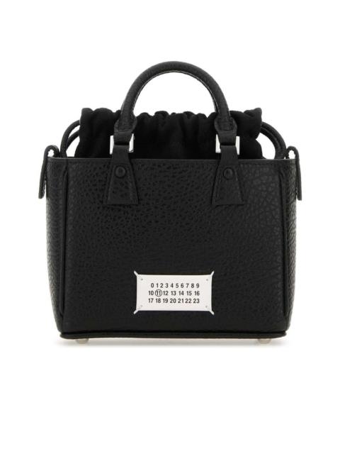 Maison Margiela Leather ac Tote Horizontal Handbag
