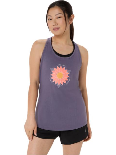 Asics WOMEN'S SUNFLOWER TANK