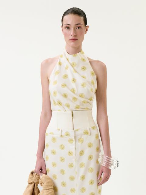 SILVIA TCHERASSI Marine Blouse