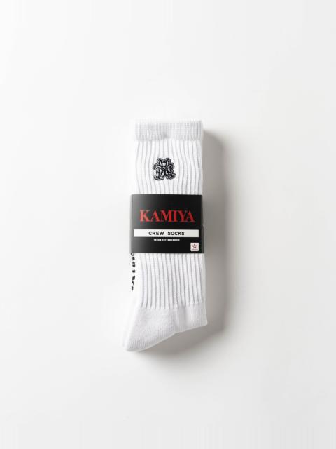 KAMIYA "KMY" 2-Pack Cotton Crew Socks