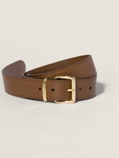 Miu Miu Nappa leather belt