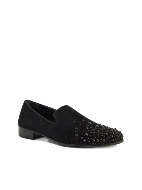 Giuseppe Zanotti crystal-embellished loafers