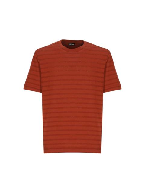 ZEGNA striped crew-neck T-shirt