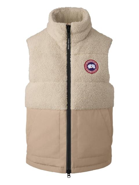 Canada Goose quilted fleece gilet