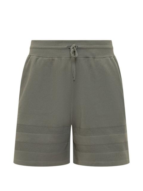 Givenchy knitted drawstring track shorts
