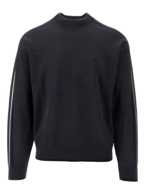 EMPORIO ARMANI stripe-detail sweater