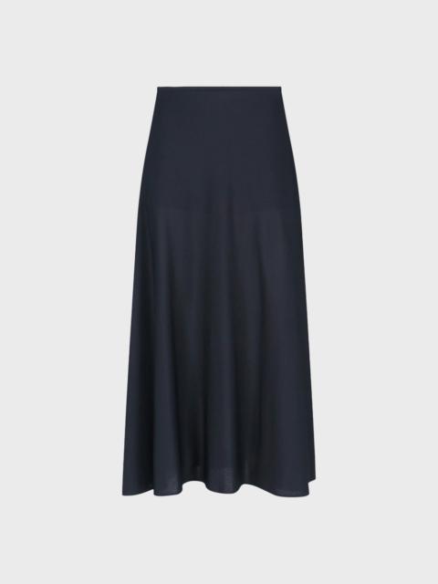 Skirt Fluid Viscose Navy