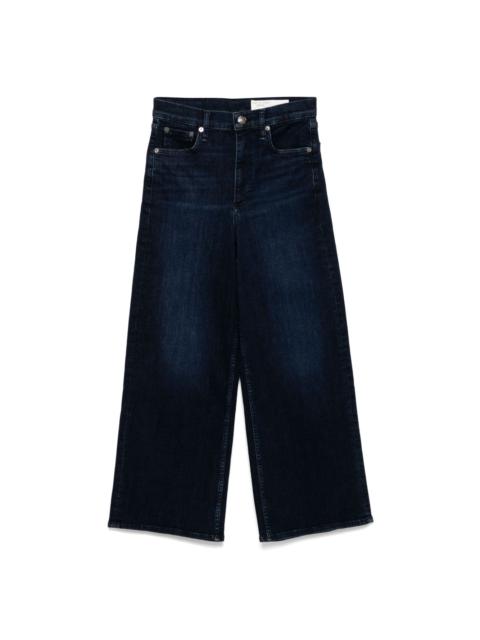 wide-leg jeans