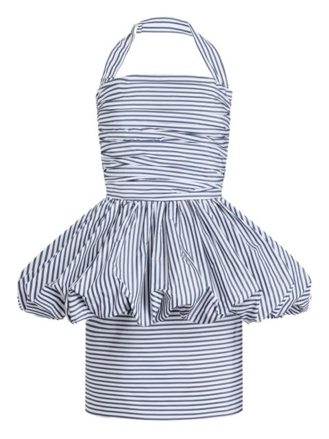 PATOU halterneck mini dress