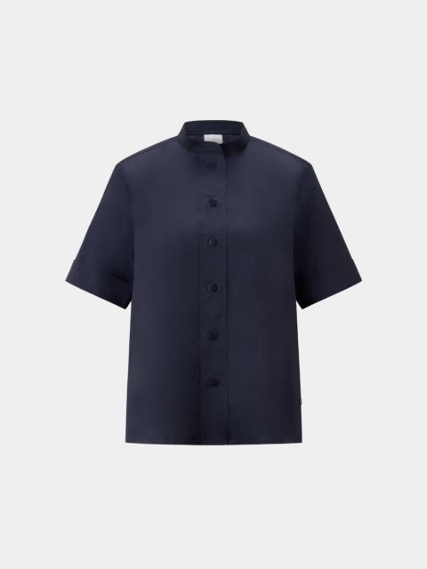 BOGNER Avril Short-sleeve blouse in Navy blue
