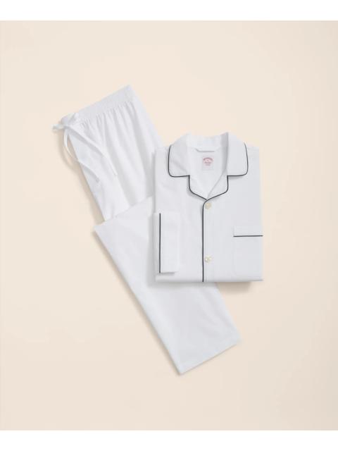 Brooks Brothers Cotton Broadcloth Pajamas