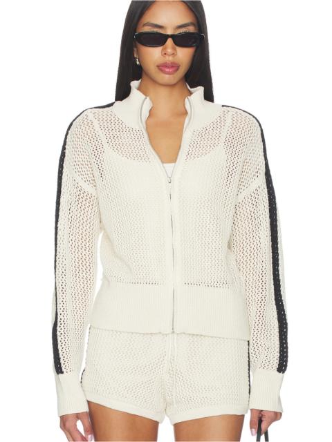 SANCTUARY Open Stitch Track Jacket