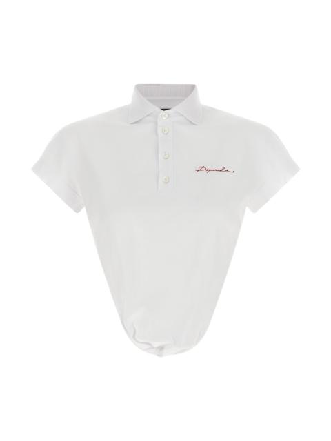 DSQUARED2 'Deep Cut Just Right Fit' Polo Shirt