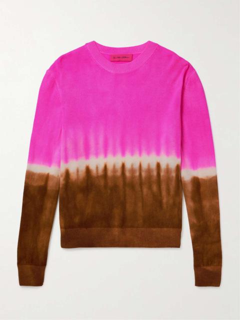 The Elder Statesman Tranquility Tie-Dyed Cashmere Sweater