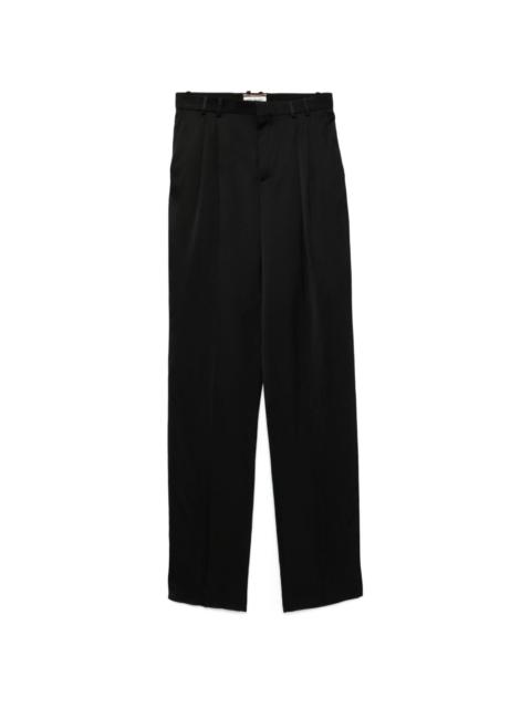 SAINT LAURENT satin trousers