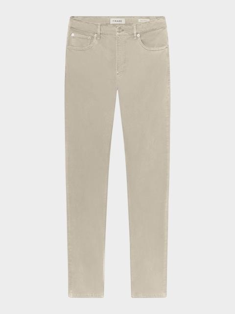 FRAME Men's Modern Straight Fit Five-Pocket Pants