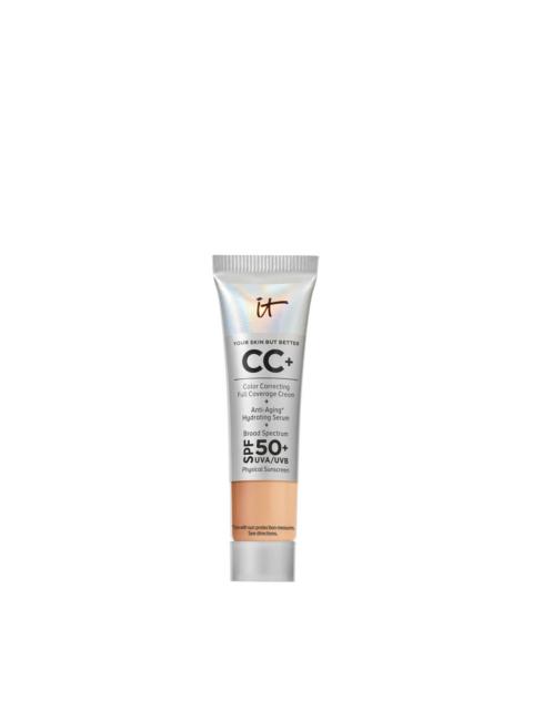 IT Cosmetics CC+ Cream Full-Coverage Foundation with SPF 50+ Travel Size