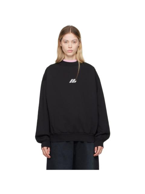 BALENCIAGA Black Regular Sweatshirt