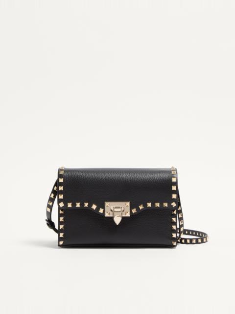 Valentino SMALL ROCKSTUD GRAINY CALFSKIN CROSSBODY BAG