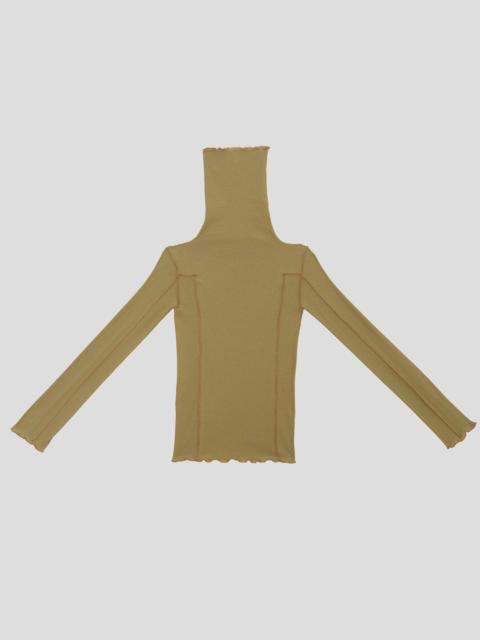 BASERANGE Omato Turtleneck - Fine Organic Cotton Rib