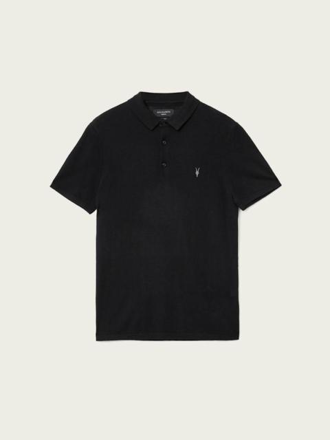 ALLSAINTS MODE MERINO SHORT SLEEVE POLO SHIRT