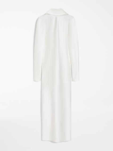 Sportmax ABAZIA Compact satin kimono dress