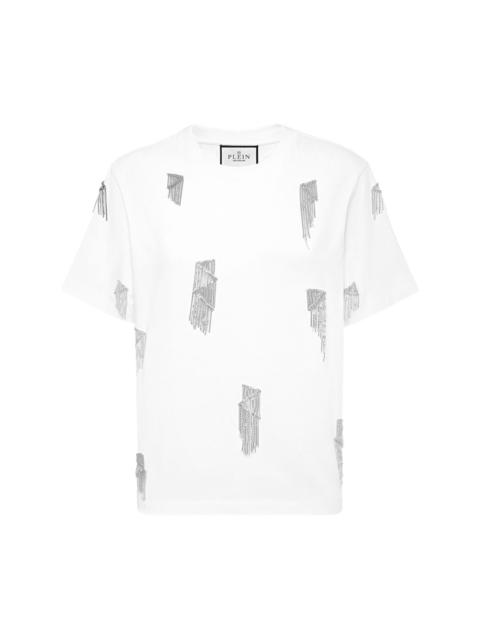 PHILIPP PLEIN fringed t-shirt