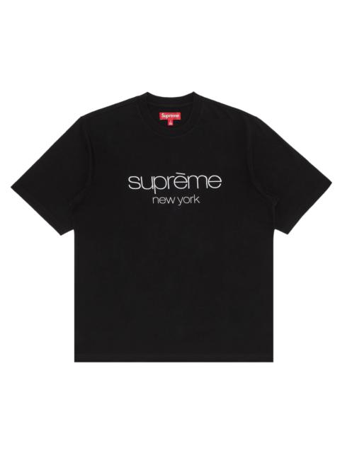 Supreme Supreme Classic Logo Short-Sleeve Top 'Black'
