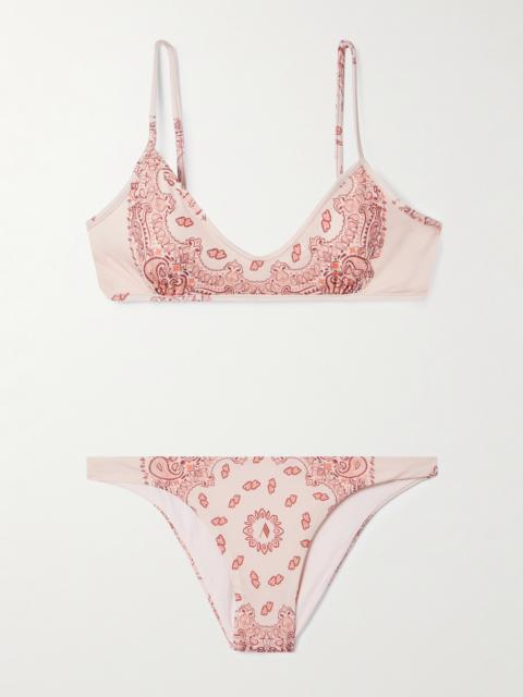 THE ATTICO Printed Bikini