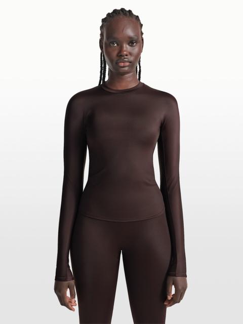 Nike NikeSKIMS Shine Women's Long-Sleeve Crew-Neck Top