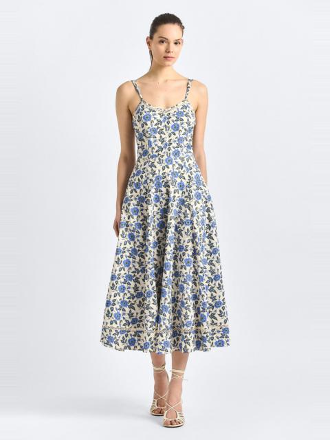 DEREK LAM 10 CROSBY ADAIR DOUBLE STRAP DRESS