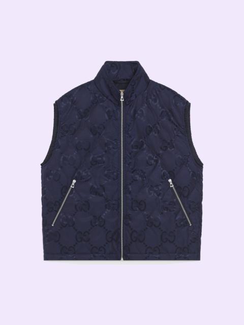 GUCCI Quilted GG jumbo vest