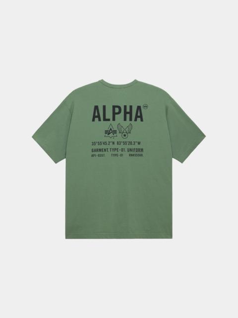 ALPHA INDUSTRIES RELAXED UNIFORM TEE