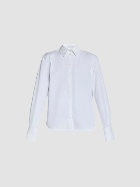 Erdem COTTON POPLIN LONG SLEEVE SHIRT