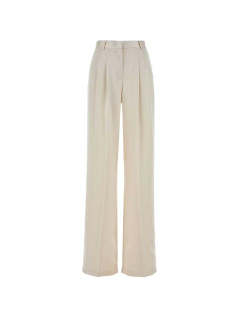 THE ANDAMANE satin palazzo trousers