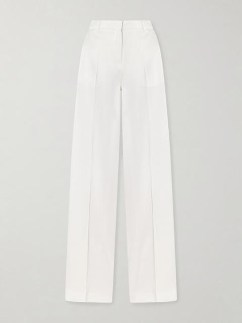 Stella McCartney Satin Wide-leg Pants