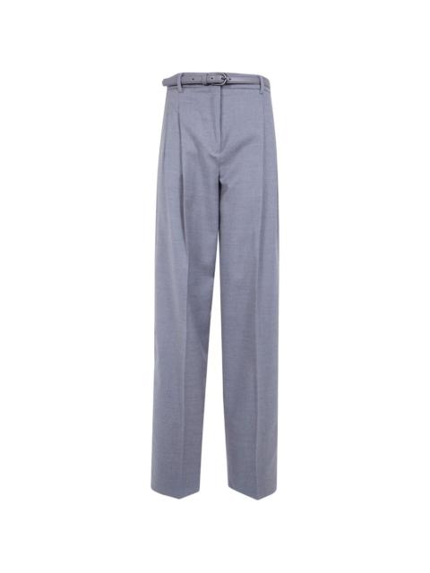 Max Mara belted pleated trousers