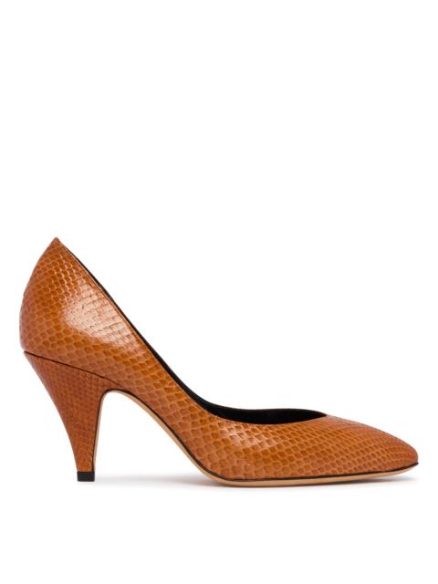 JUDE Beige Haze Leather Pumps