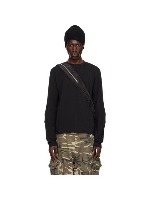 FFFPOSTALSERVICE Black Diffraction Longsleeve V2 T-shirt