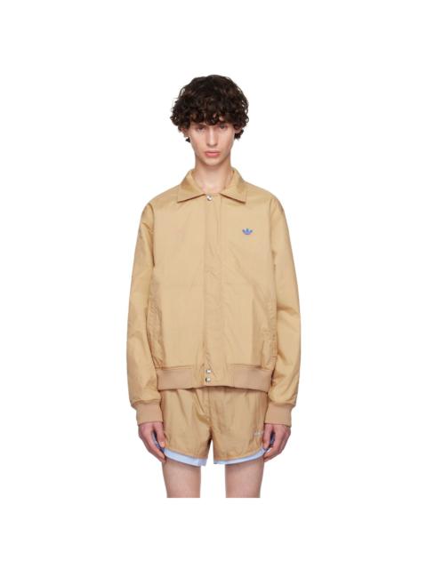 Beige adidas Originals Edition Harris Reversible Jacket