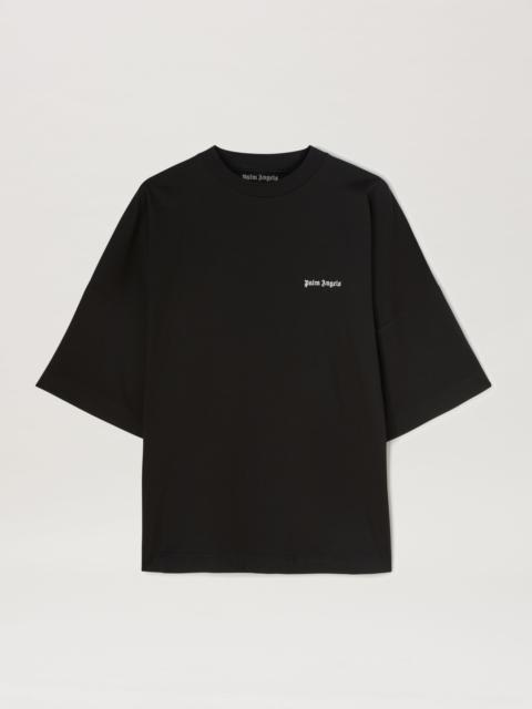 Embroidered Logo Over T-Shirt