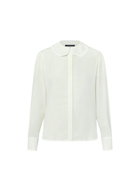 Louis Vuitton Broderie Collar Shirt