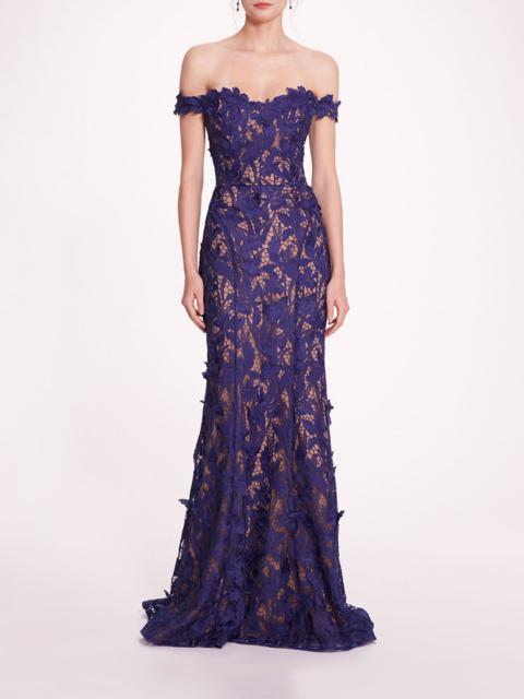 Marchesa ORGANIC LACE GOWN