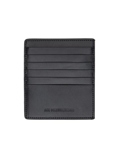 Ann Demeulemeester Black Squared Card Holder