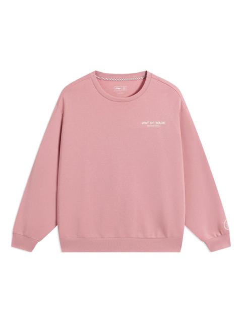 Li-Ning Li-Ning Way Of Wade Basketball Graphic Sweatshirt 'Pink' AWDS813-5