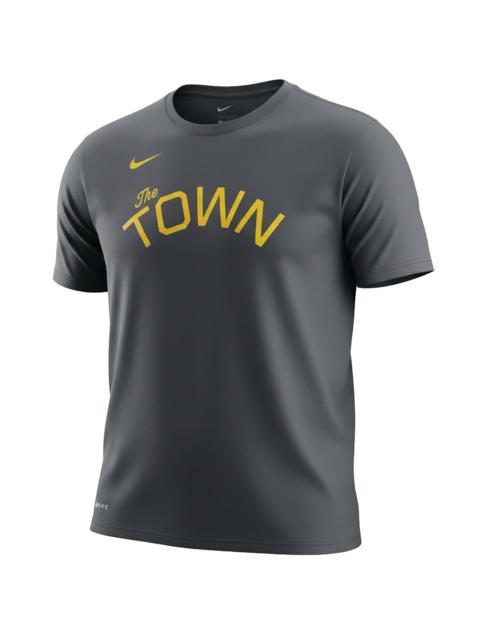 Nike NBA Golden State Warriors "The Town" Dri-Fit Tee "Black" BV0112 060