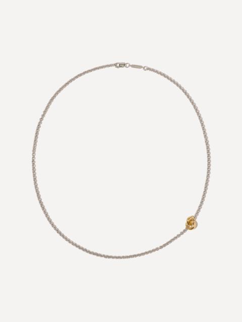 Otiumberg Silver Link Up Chain Necklace