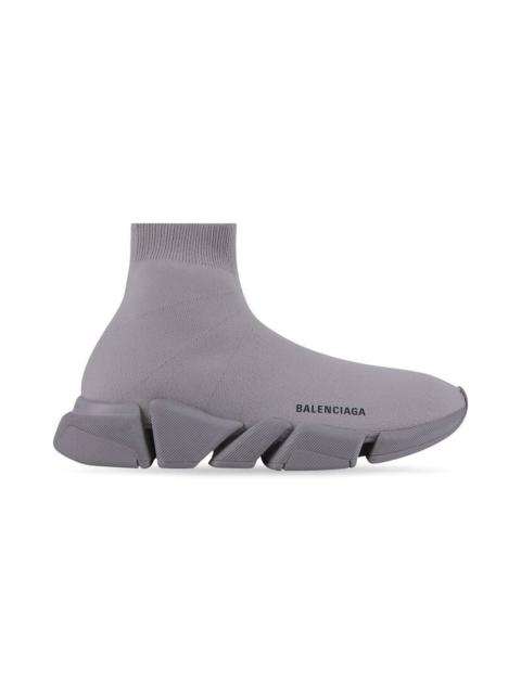BALENCIAGA Men's Speed 2.0 Recycled Knit Sneaker in Grey